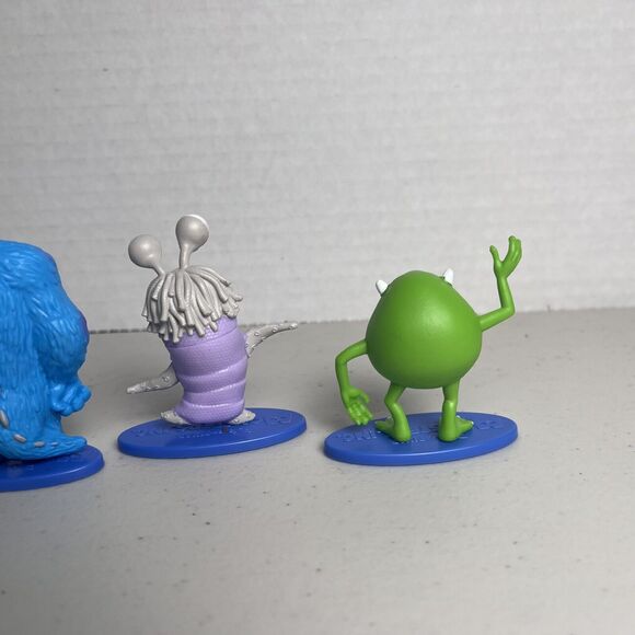 Disney Pixar Monsters Inc Action Figures Cake Toppers Lot Mattel Minis Miniature - Picture 12 of 12